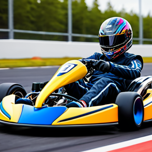 Home 26 Speed Mode Race**
Prompt: "High-speed KartRider race on a futuristic track, vibrant colors, motion blur, focus on a sleek kart drifting around a sharp turn, adrenaline, competitive, Formula 1 vibe."
**